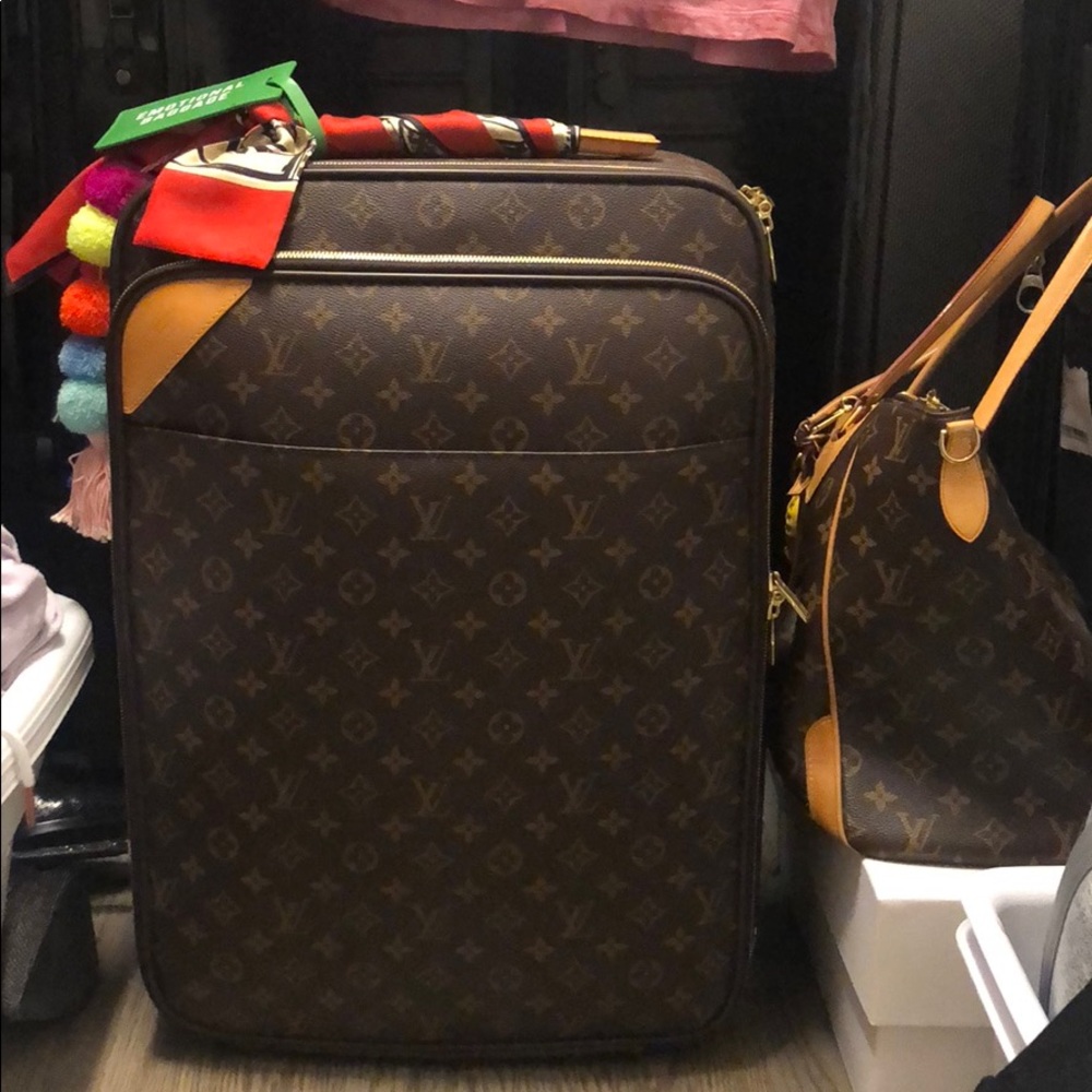 Louis Vuitton suitcase